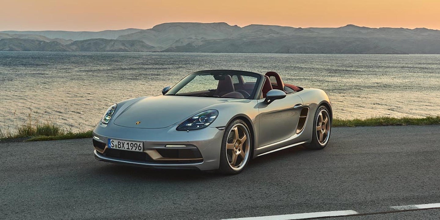 The Lovely 2021 Porsche Boxster 25 Is Here to Remind You That 1996 Was 25 Years Ago