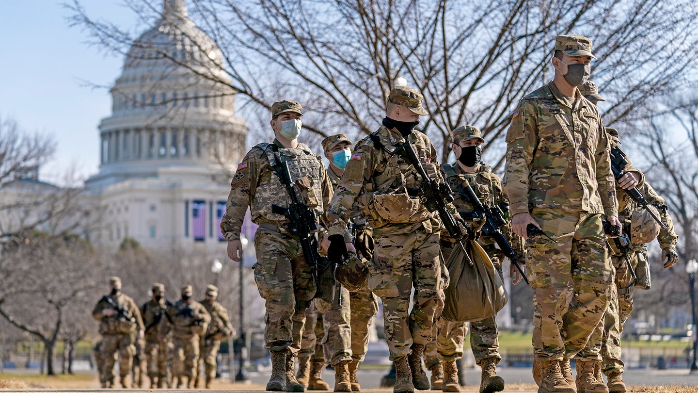 25,000 Guardsmen Are In The Capital, Five Times The Troops In Afghanistan, Syria, Iraq Combined