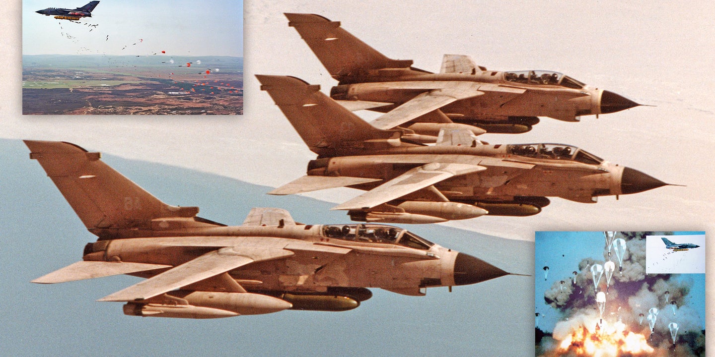 How British Tornados Used A Special Weapon To Ravage Saddam&#8217;s Airfields In Daring Desert Storm Raids
