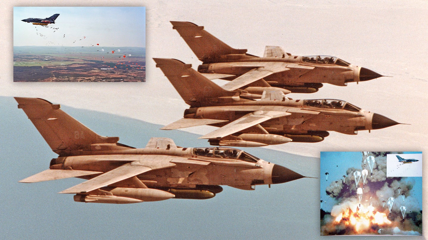 How British Tornados Used A Special Weapon To Ravage Saddam&#8217;s Airfields In Daring Desert Storm Raids