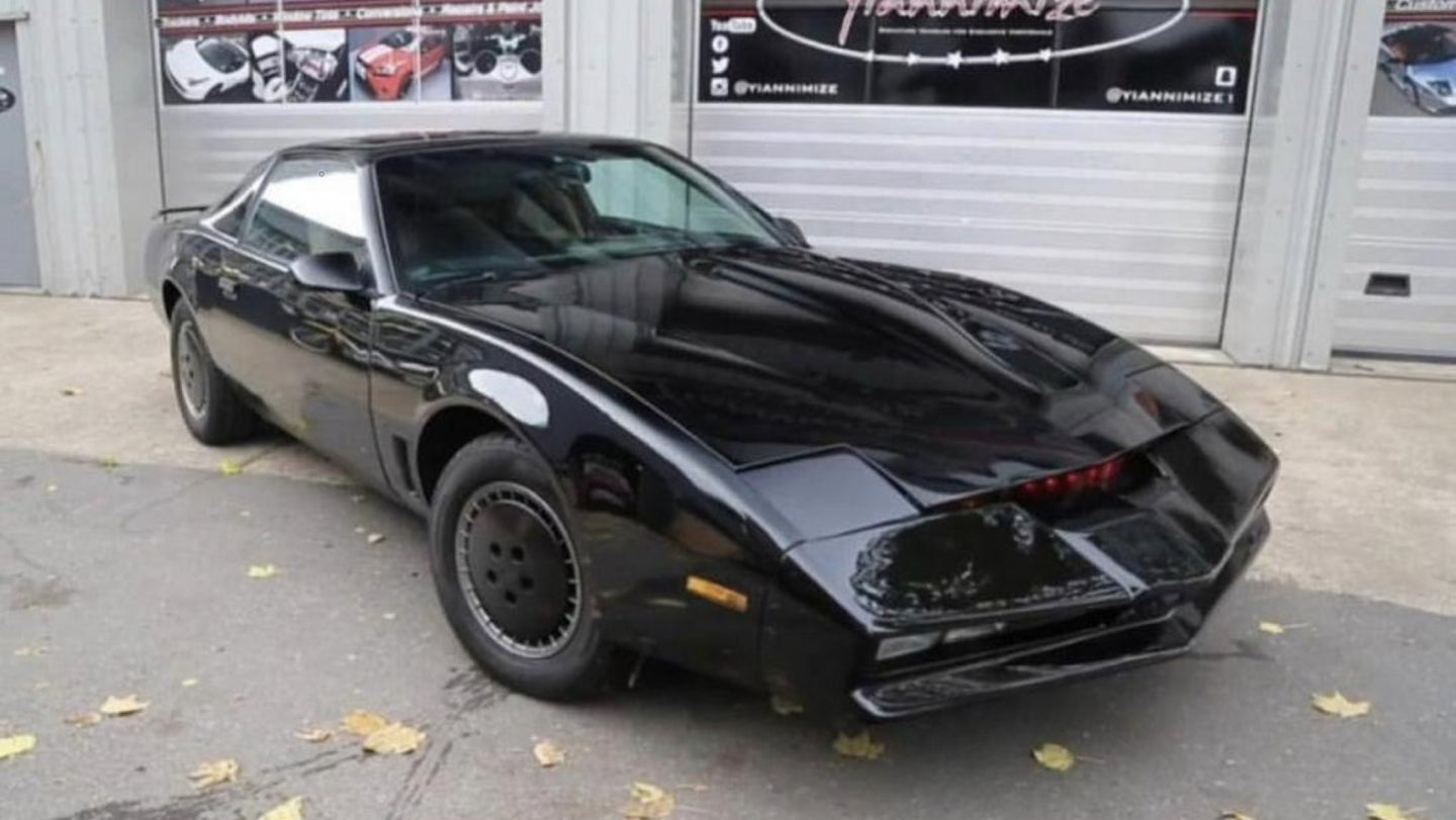 Knight Rider Star David Hasselhoff’s Own K.I.T.T. Trans Am Is Up For Sale