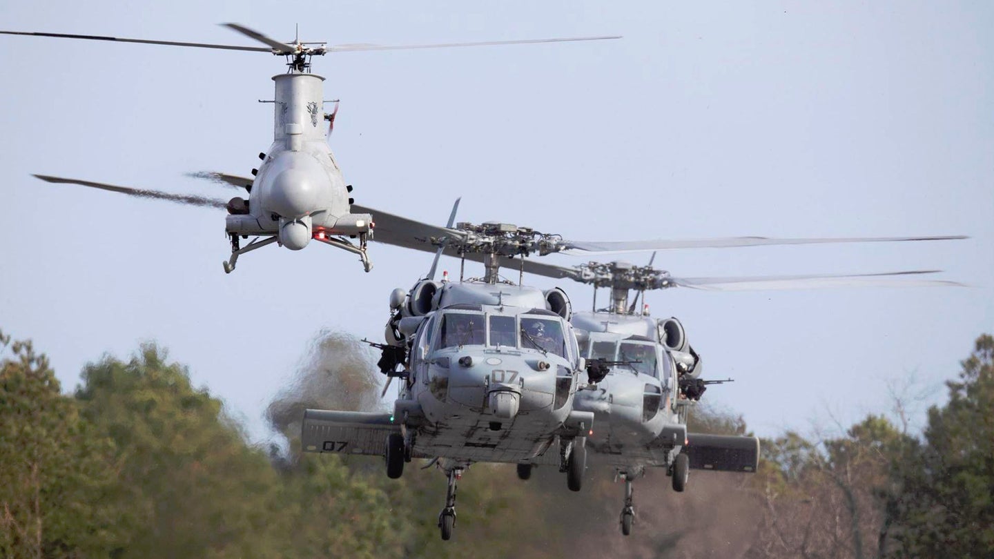 The Navy Has Begun To Hunt For Its MH-60 Seahawk Helicopter And Fire Scout Drone Replacements