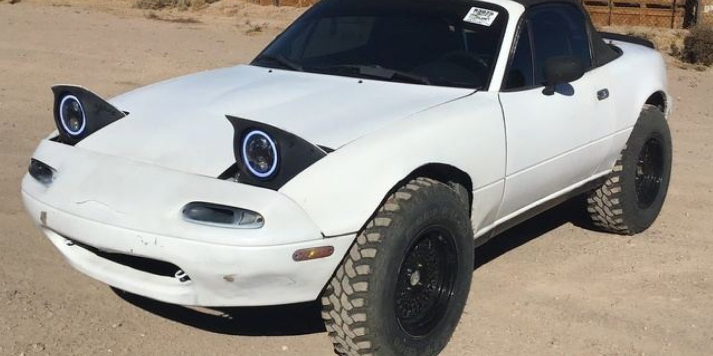 What’s This Off-Road Mazda Miata Doing at a Government Surplus Auction?