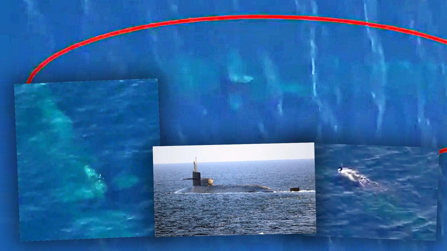 Iran Films One Of America’s Most Powerful Submarines Lurking Near Its Military Exercise