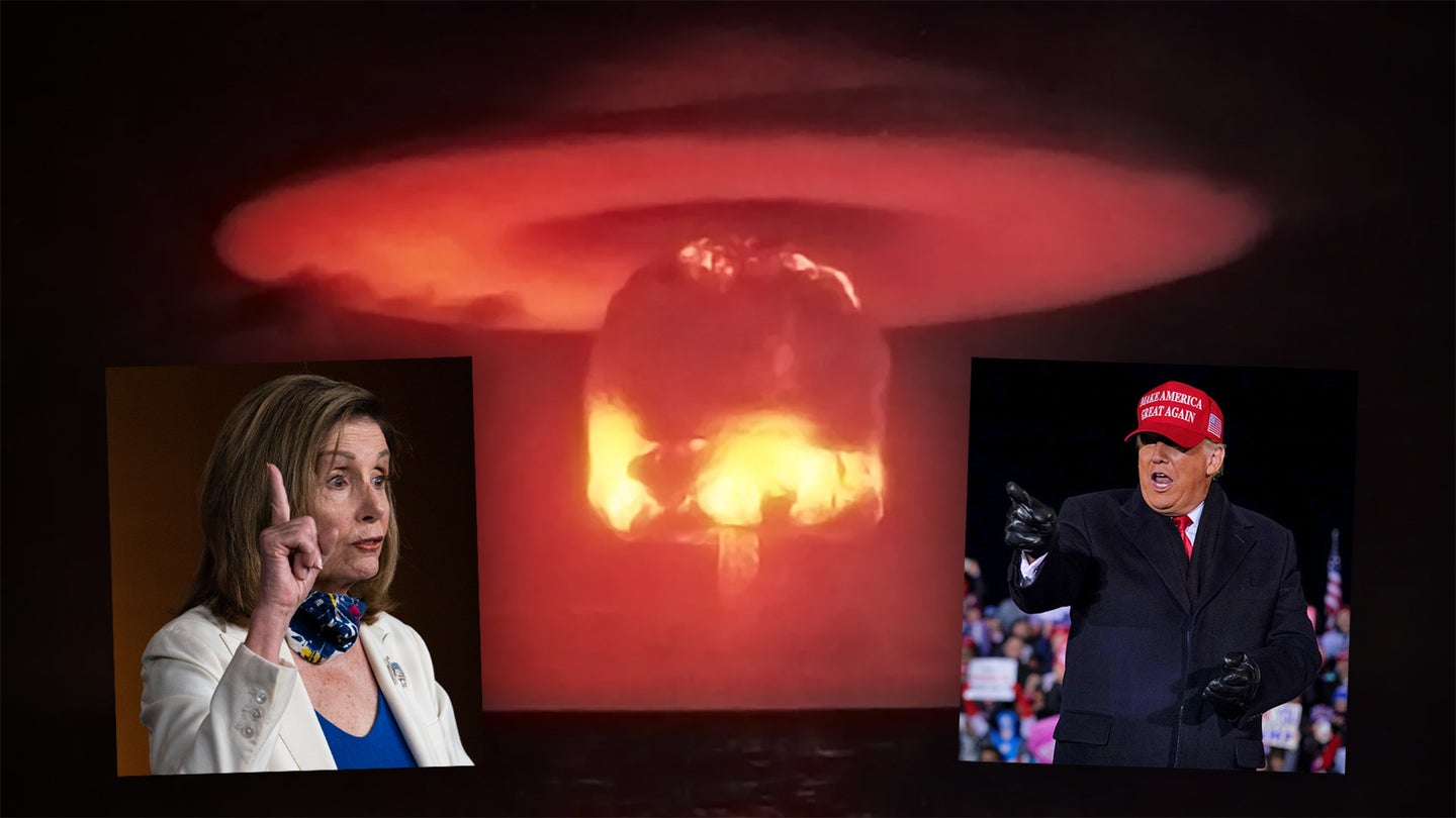 Pelosi Wants To Prevent &#8220;Unhinged&#8221; Trump From Launching A Nuclear Strike. Here&#8217;s The Reality
