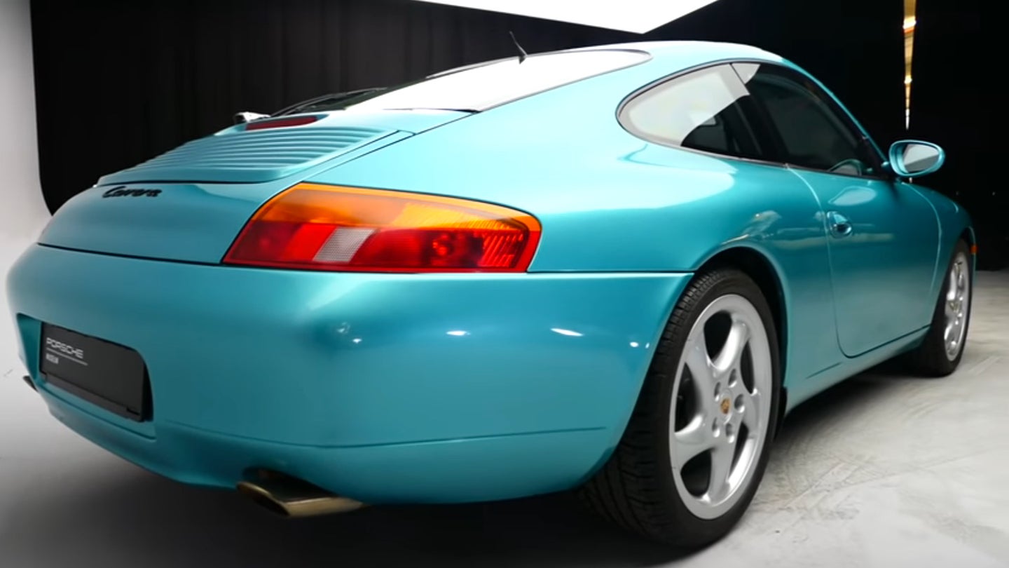 This Normal-Looking, Three-Ton 1990s Carrera Is the Only Bulletproof 911 Porsche Ever Made