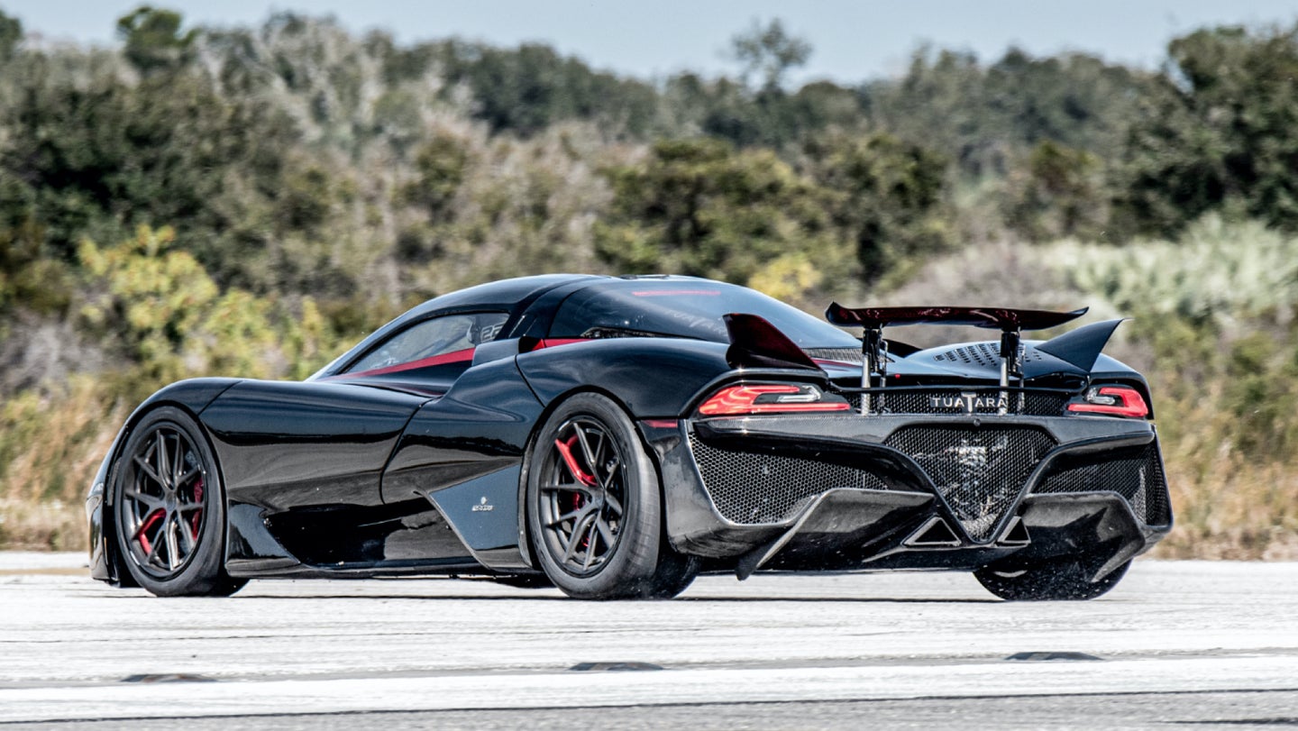 SSC Claims It Set a New Top Speed World Record With 282.9-MPH Tuatara Re-Run