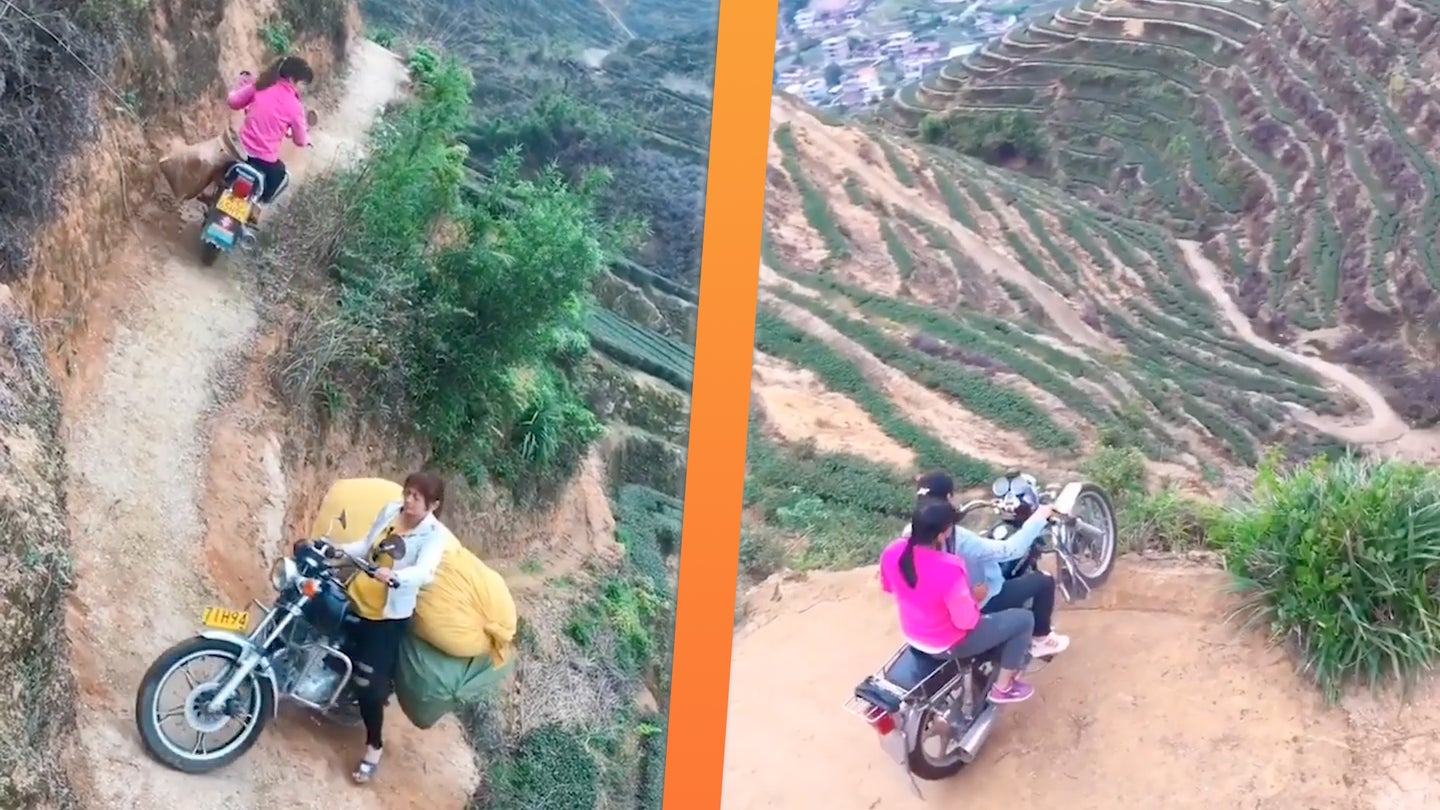 These Tea Farmers Haul Their Harvest on Motorcycles Through the Deadliest Mountain Trails