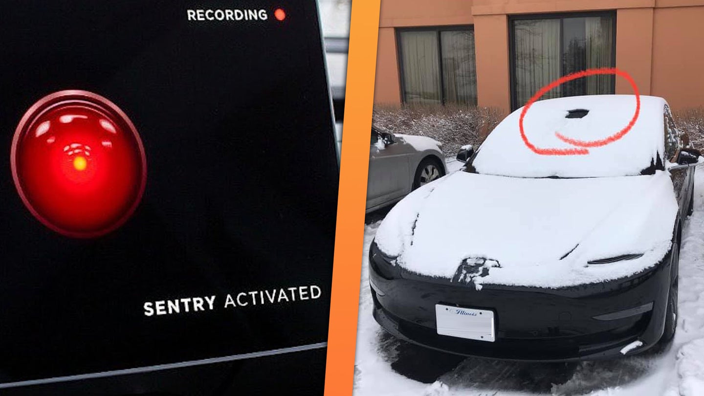 Tesla Model 3’s Sentry Mode Camera Has Built-In Heater to Melt Snow When It’s Parked