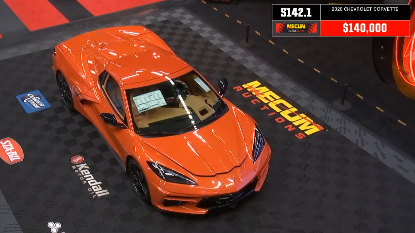 The Final 2020 C8 Corvette Failed to Sell at This Month’s Mecum Auction