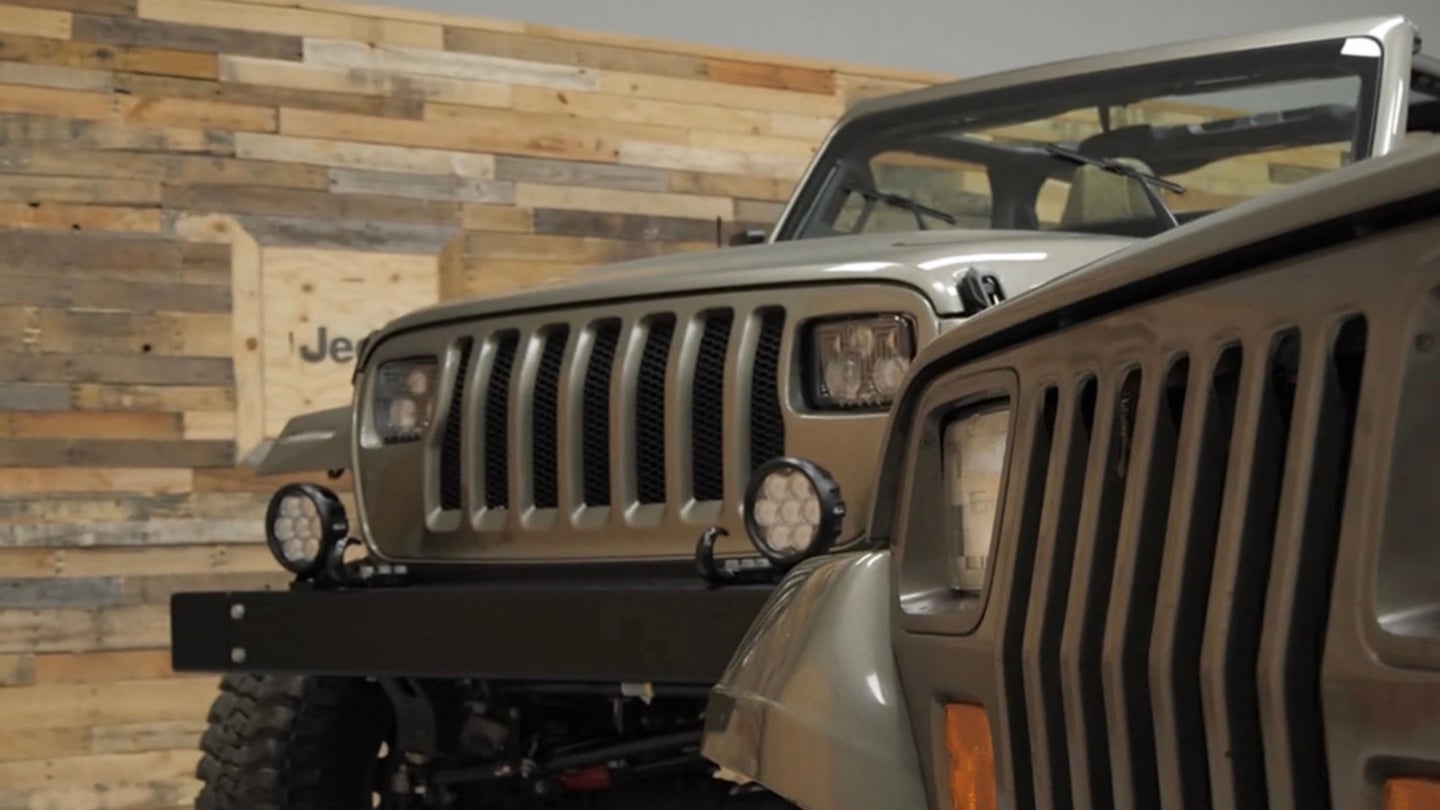 Jeep Tuner Teases 1980s YJ Wrangler Front End Kit for 2021 Model