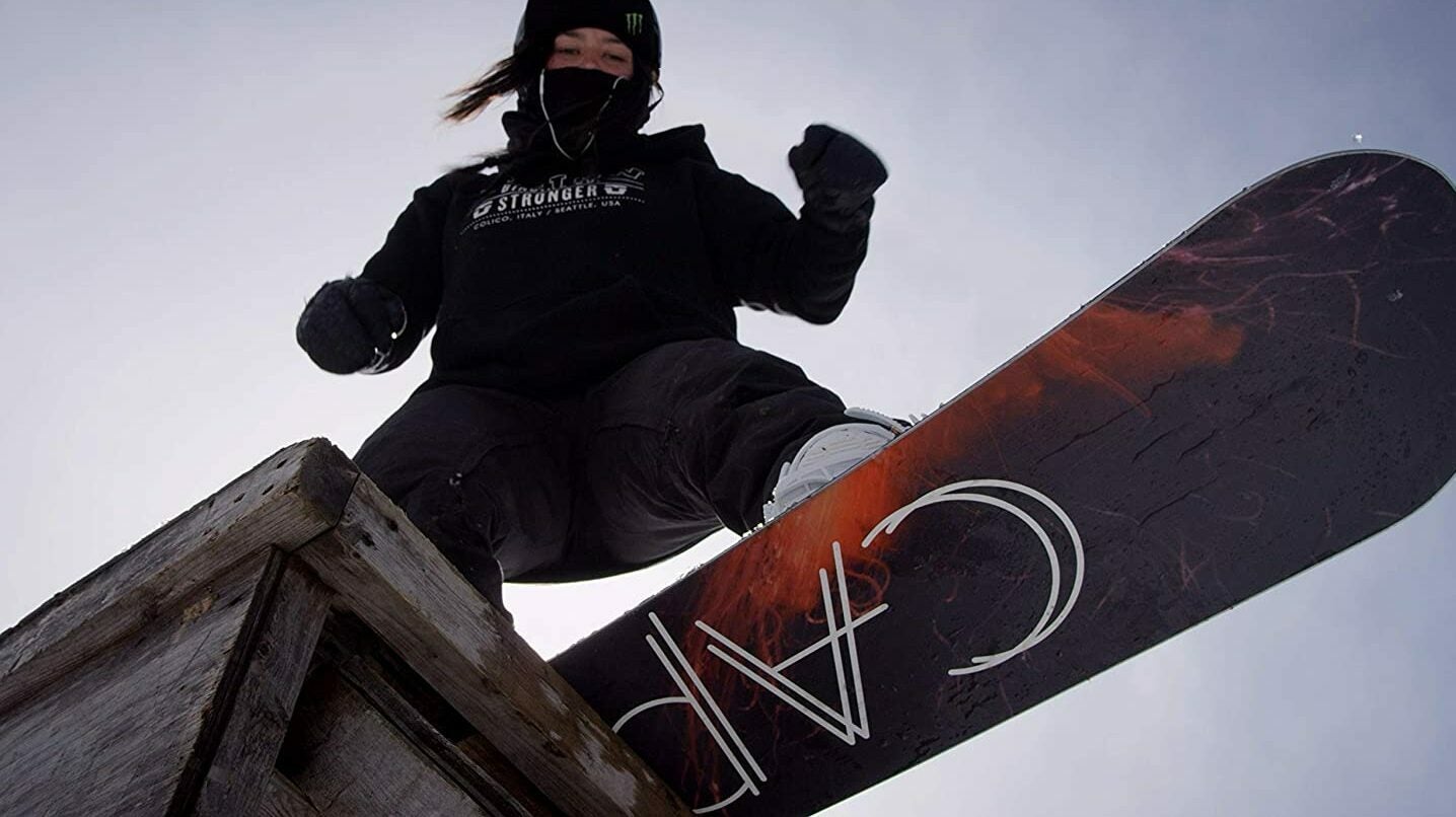 Female With Women's Snowboard Bindings