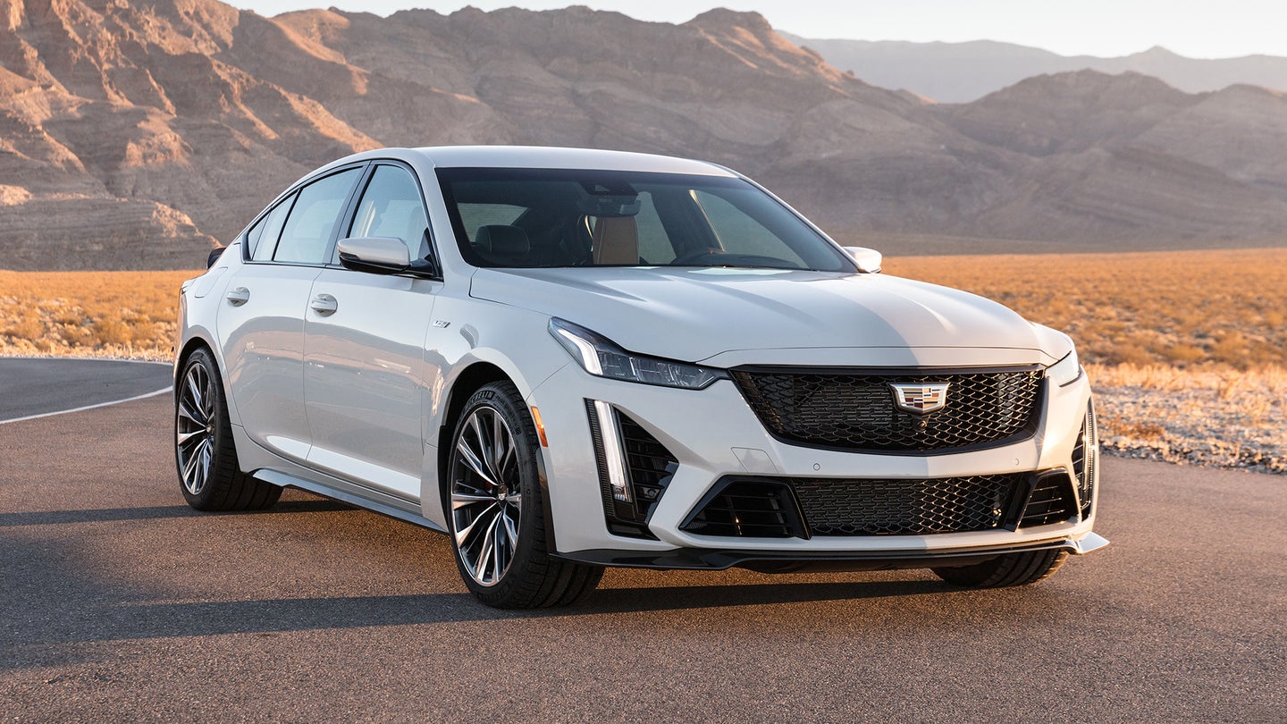 Cadillac’s Future Is Electric. But It’s Headed There in One Last Manual, V8 Performance Sedan