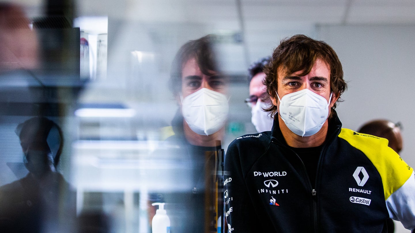 Fernando Alonso Undergoes Successful Jaw Surgery After Being Hit by a Car