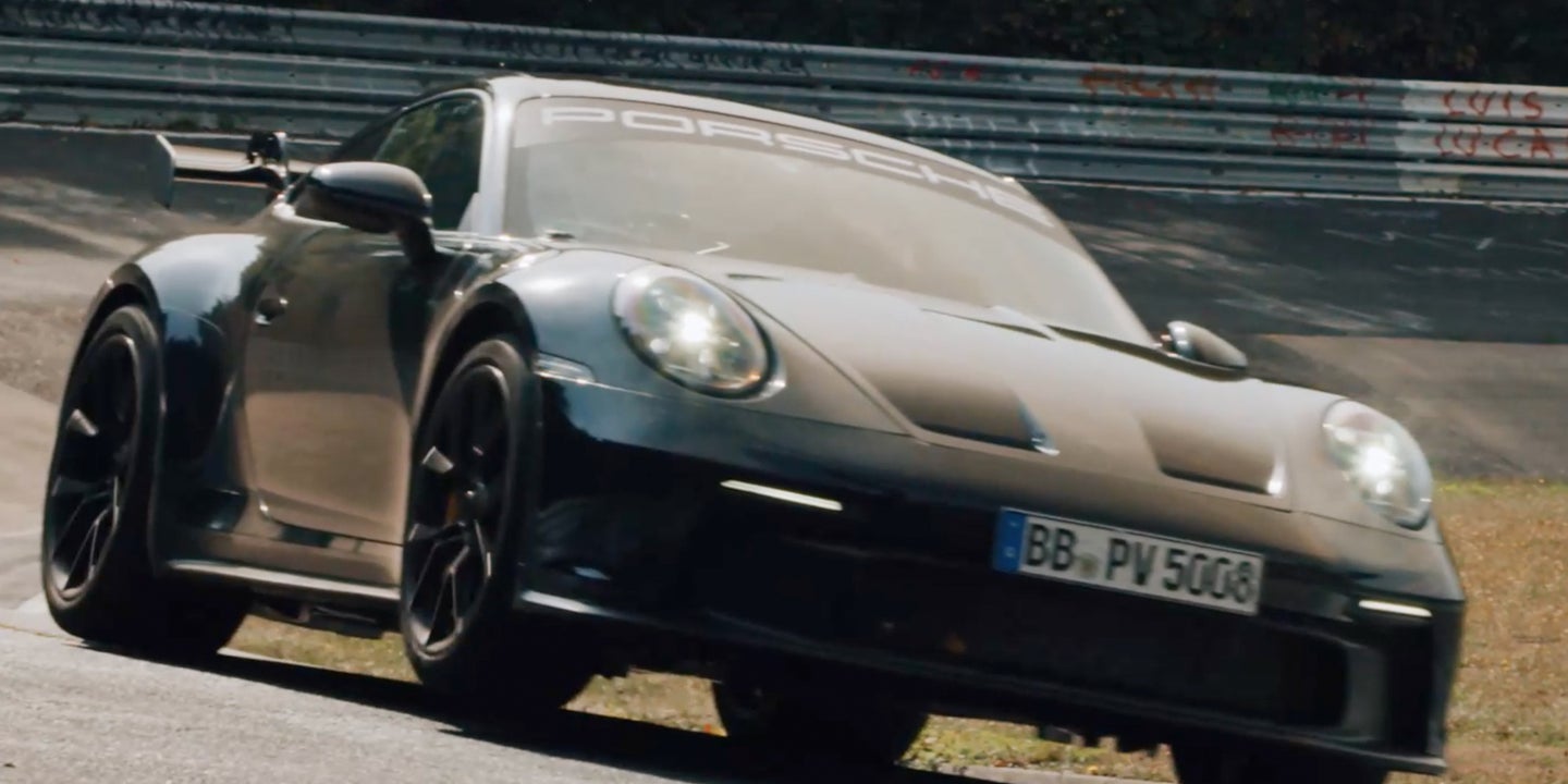 Listen to the New Porsche 911 GT3’s 9,000-RPM Flat-Six Sing As It Laps the Nurburgring