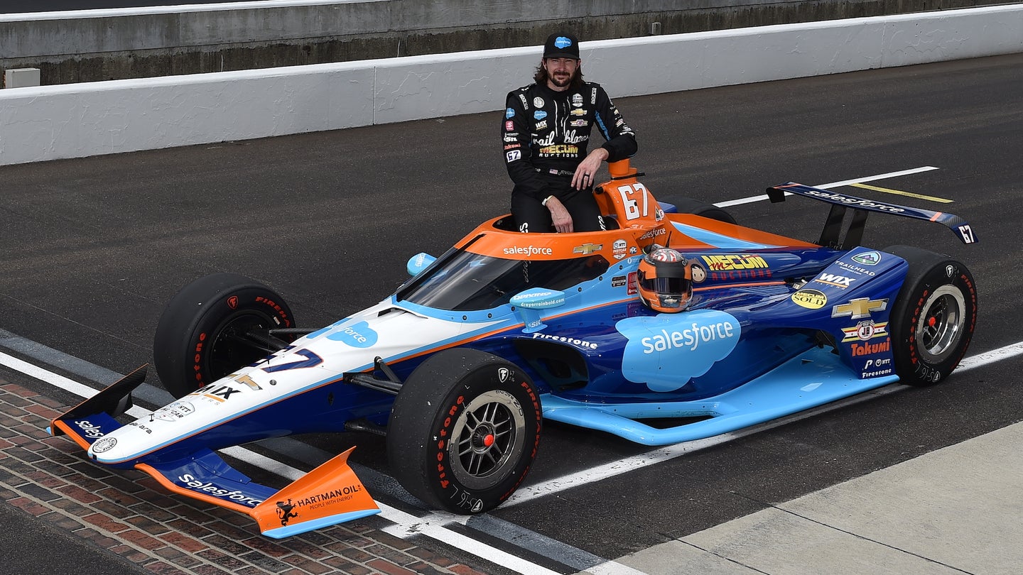 JR Hildebrand Will Race a 2021 Indy Car Up the Pikes Peak Hill Climb This Year