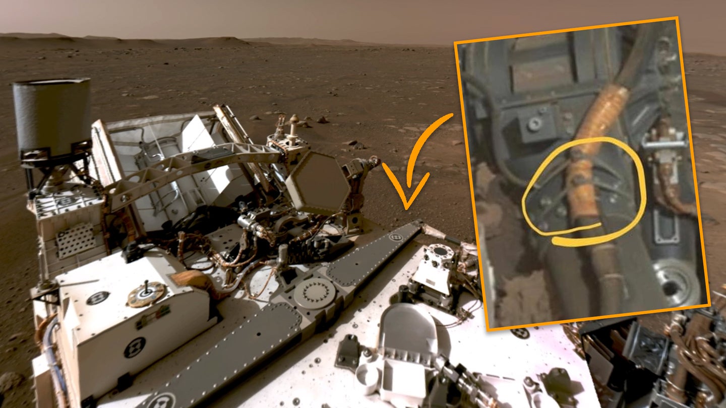 Even the Mars Rover Uses Zip Ties