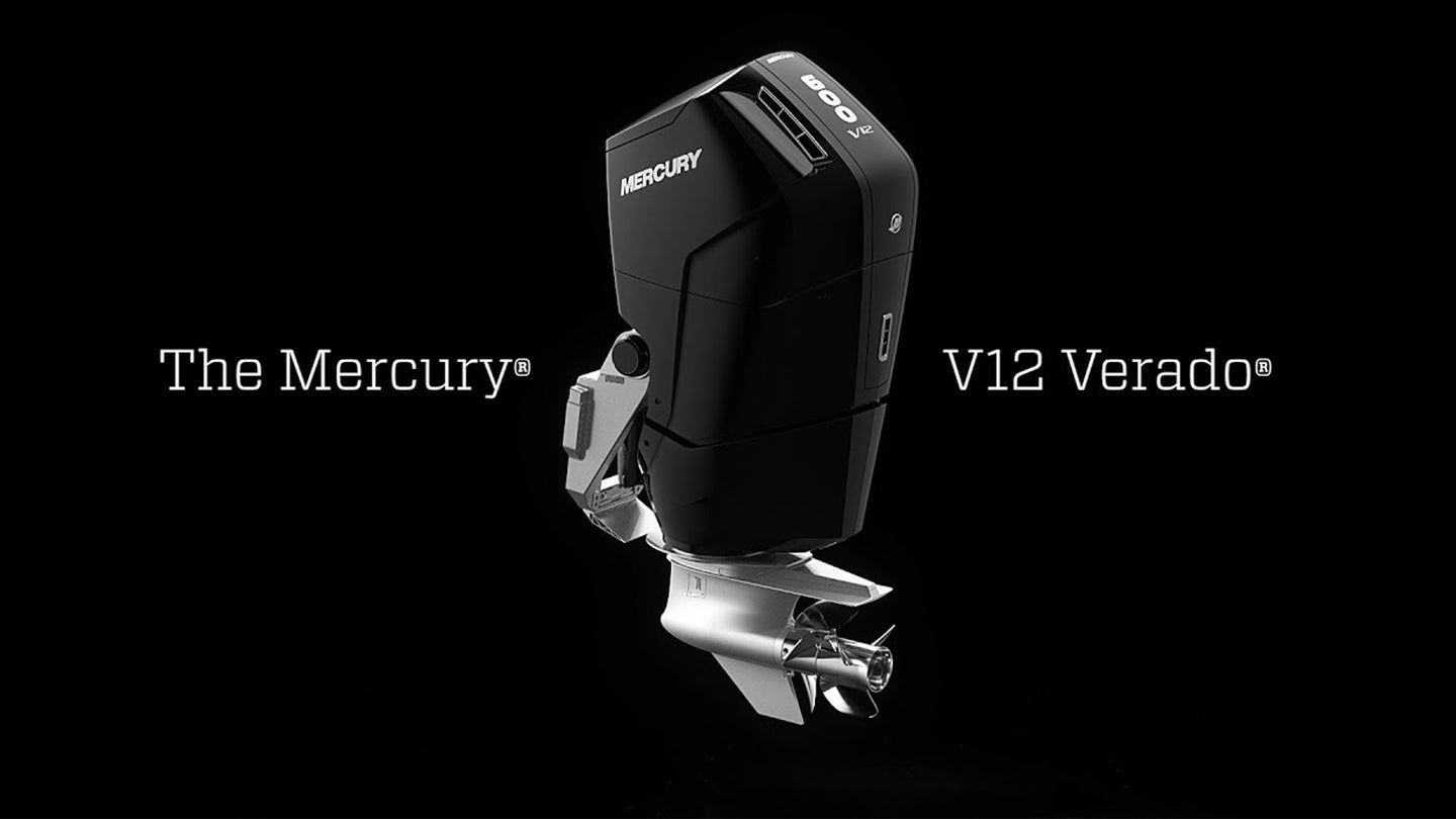 Mercury Marine’s New 600-HP, 7.6L Outboard V12 Is the Engine Swap Your Bass Boat Needs