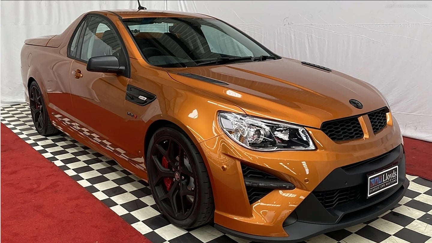 The Corvette ZR1-Powered Holden Maloo Ute That Sold for $804K Will Be Raffled for Charity