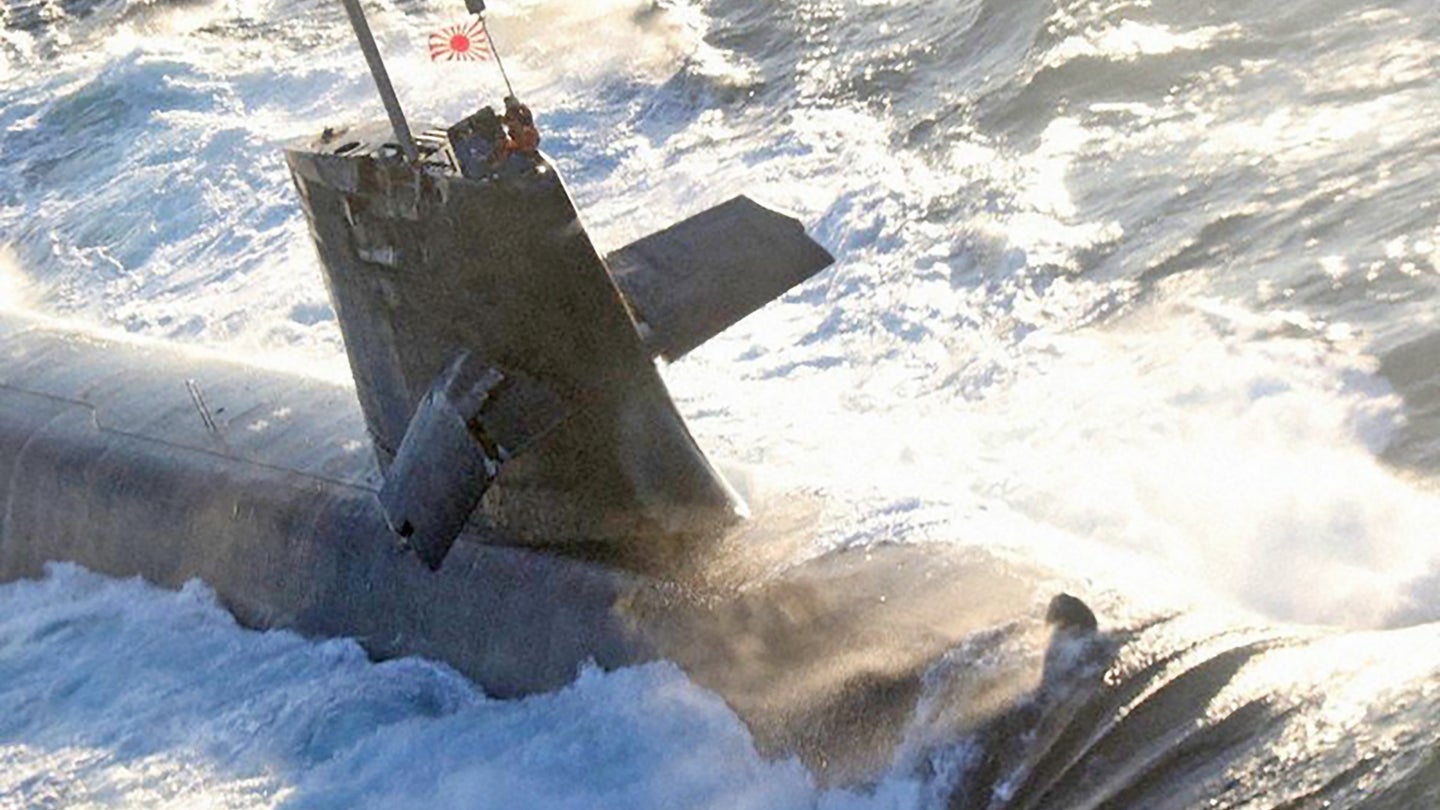 Check Out The Damage To This Japanese Submarine After It Collided With A Cargo Ship (Updated)