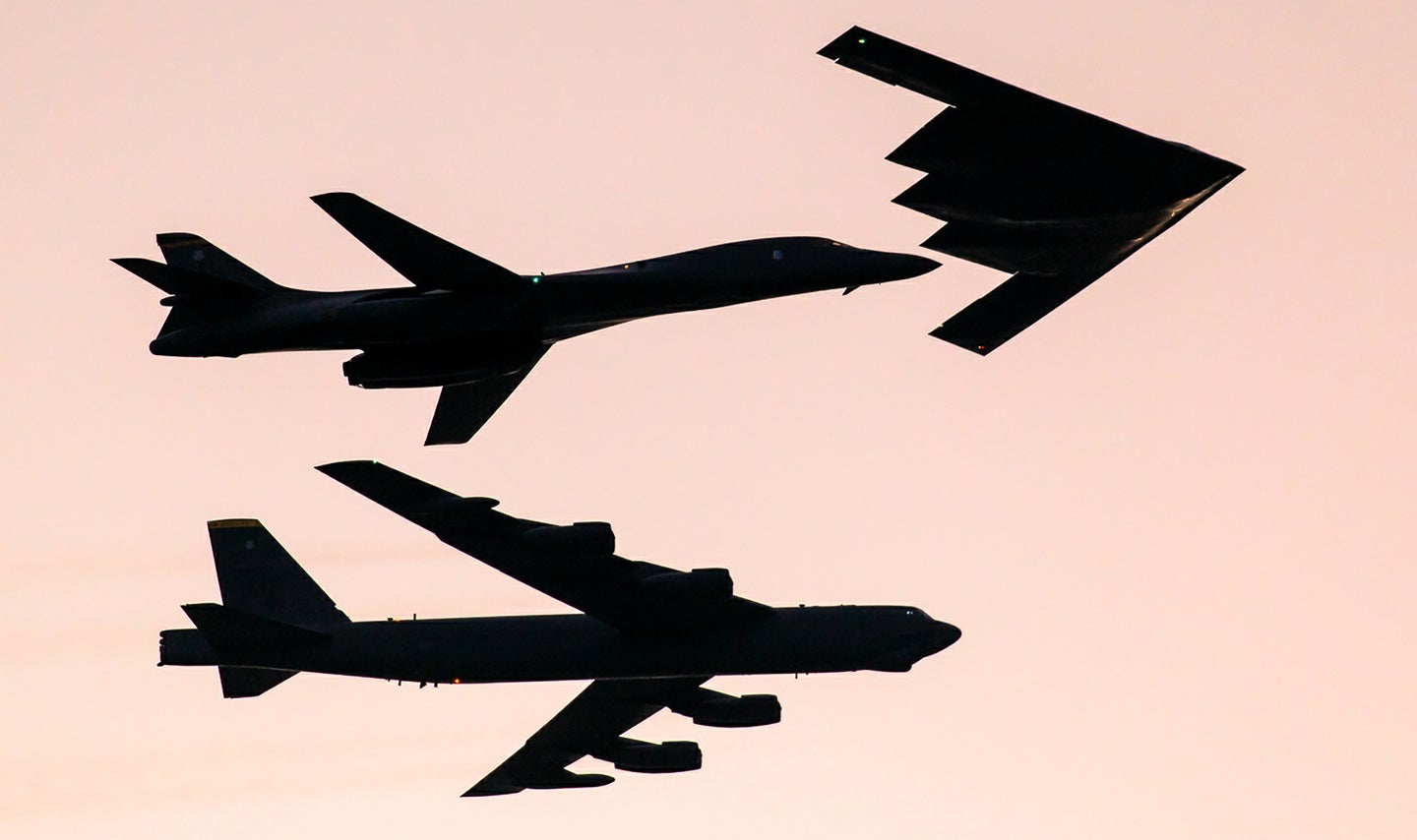 Check Out These Stunning Images Of The Super Bowl’s Bomber Trio Flyover