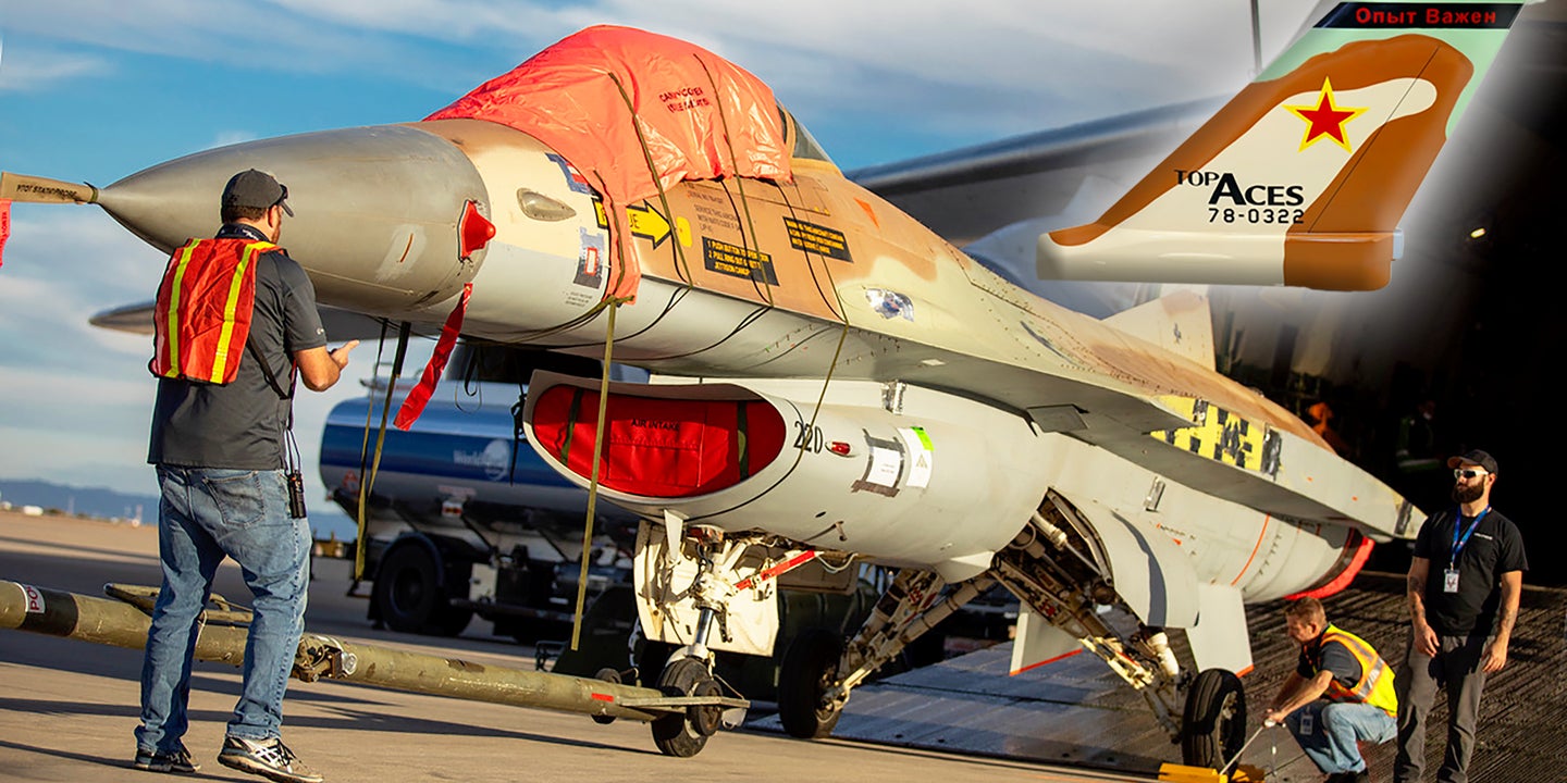 How The World’s First Privately Owned Fleet Of F-16 Aggressor Jets Became A Reality