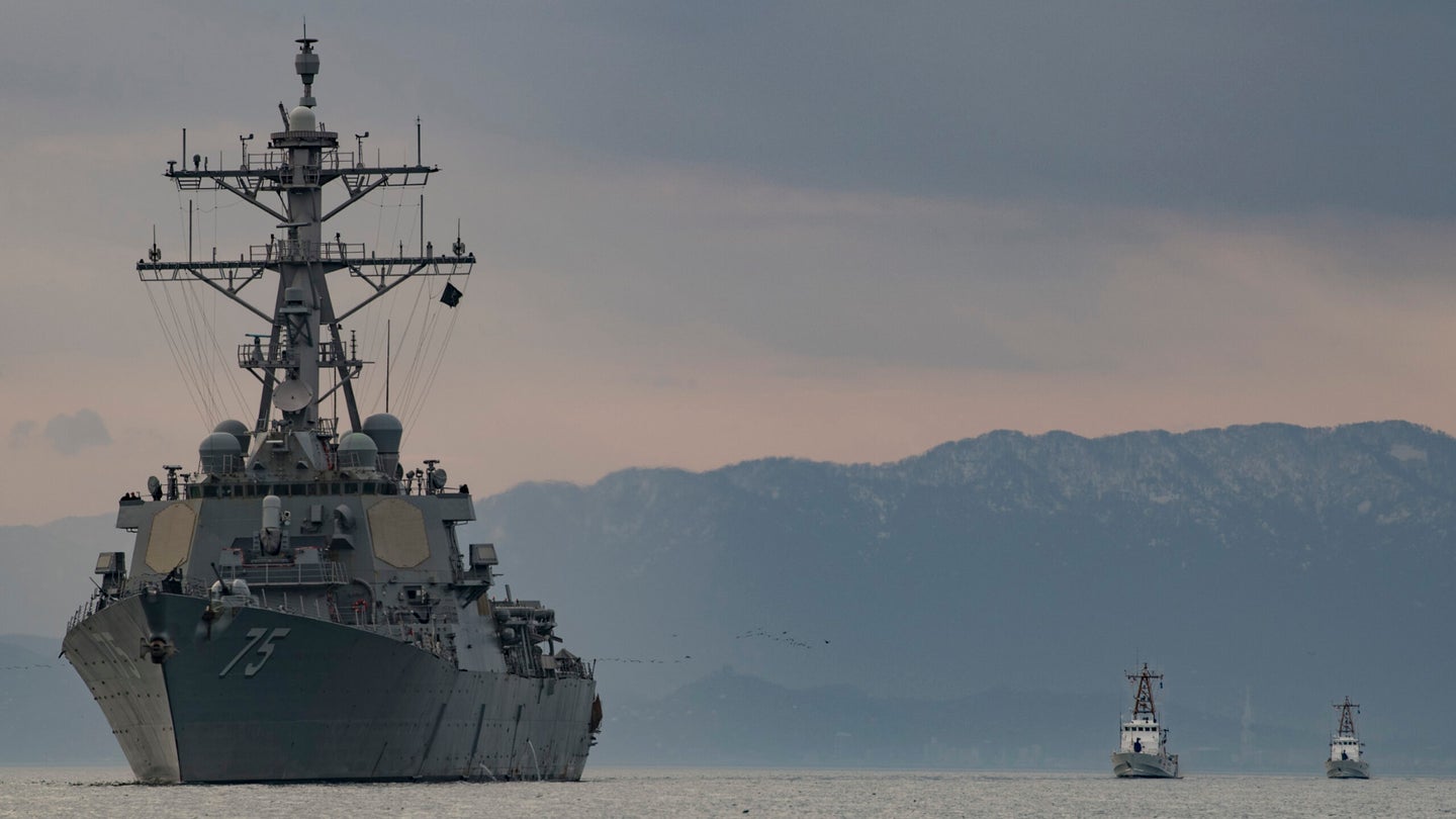 USS Donald Cook Black Sea TOPSHOT