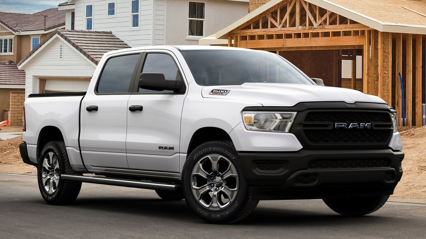 New Ram 1500 Diesel Work Truck Can Tow 12,560 Pounds or Go 1,000 Miles on a Single Tank