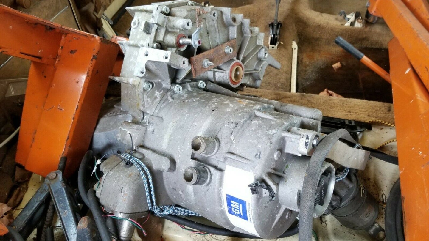 Someone Is Selling a Motor-Transaxle Unit For GM’s Doomed EV1 Electric Car on eBay