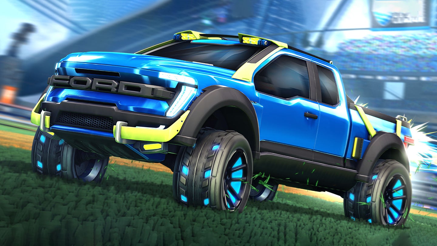 A Radical, Jet-Powered Ford F-150 Is Coming to Rocket League