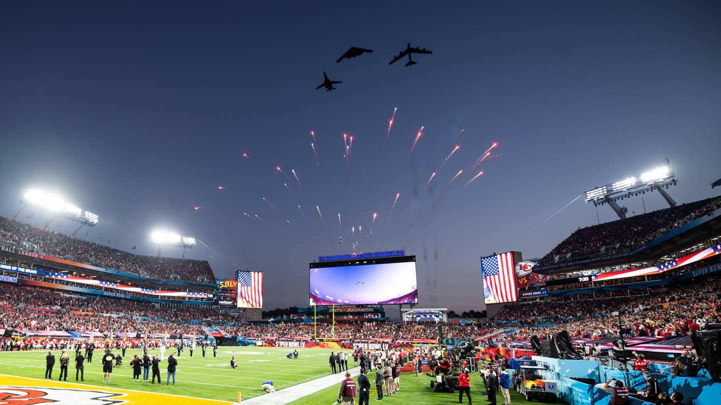Super Bowl Flyover Offered A Glimpse Of A Future Where Multiple Bomber