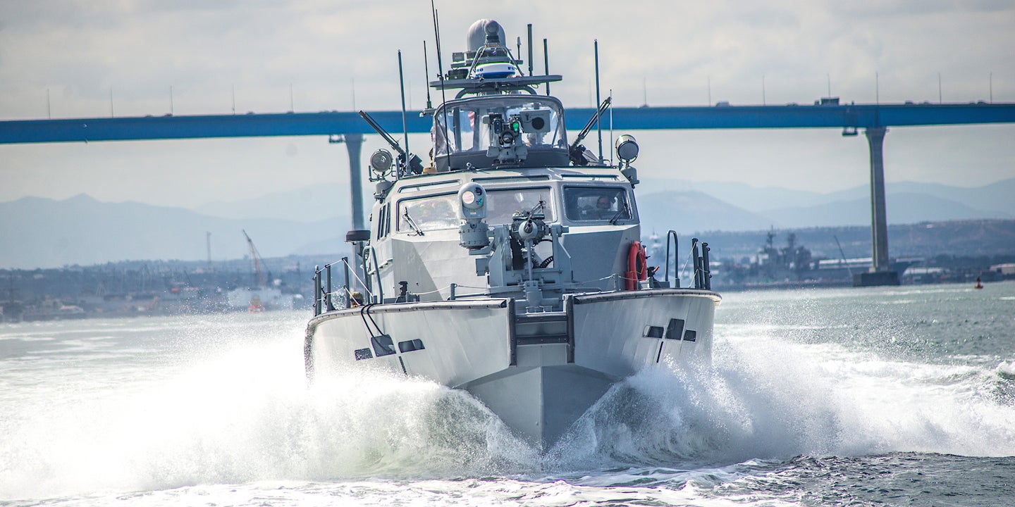 The Navy Wants To Get Rid Of Its Nearly Brand New Patrol Boats