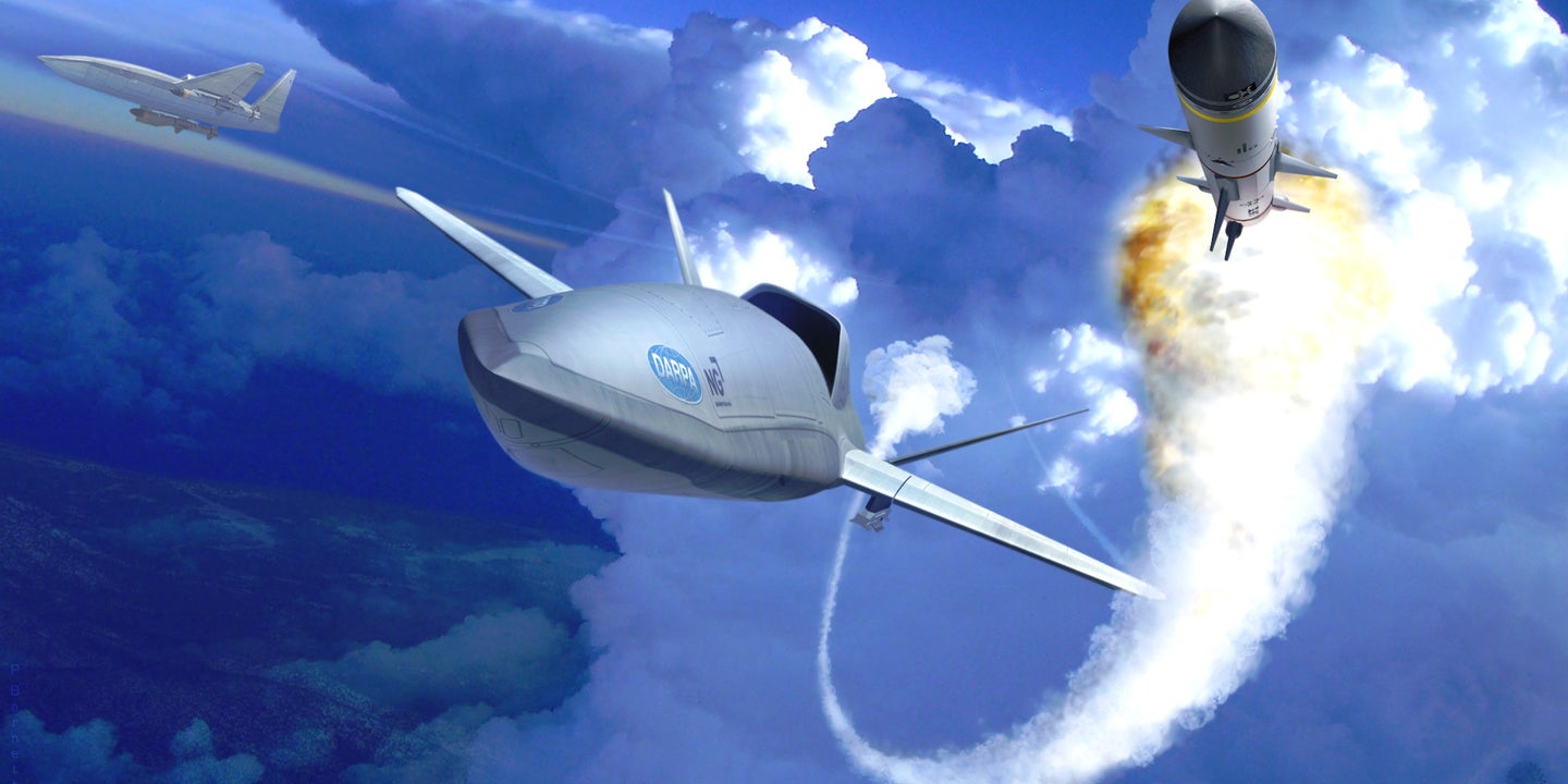Northrop Grumman Reveals Its &#8220;LongShot&#8221; Air-Launched Missile-Toting Drone Concept (Updated)