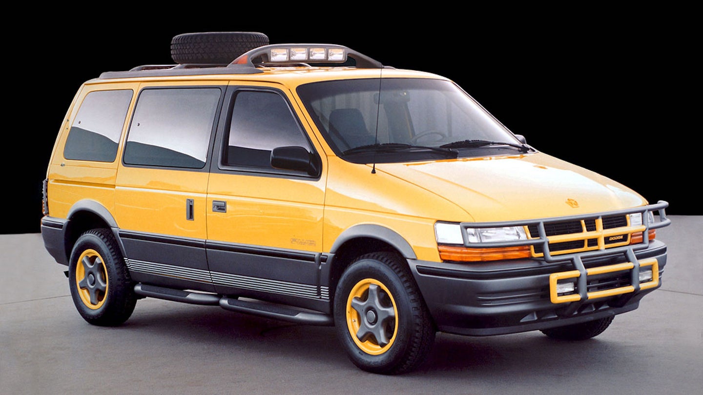 This Off-Road Version of the 1990s Dodge Caravan Almost Made It to Production