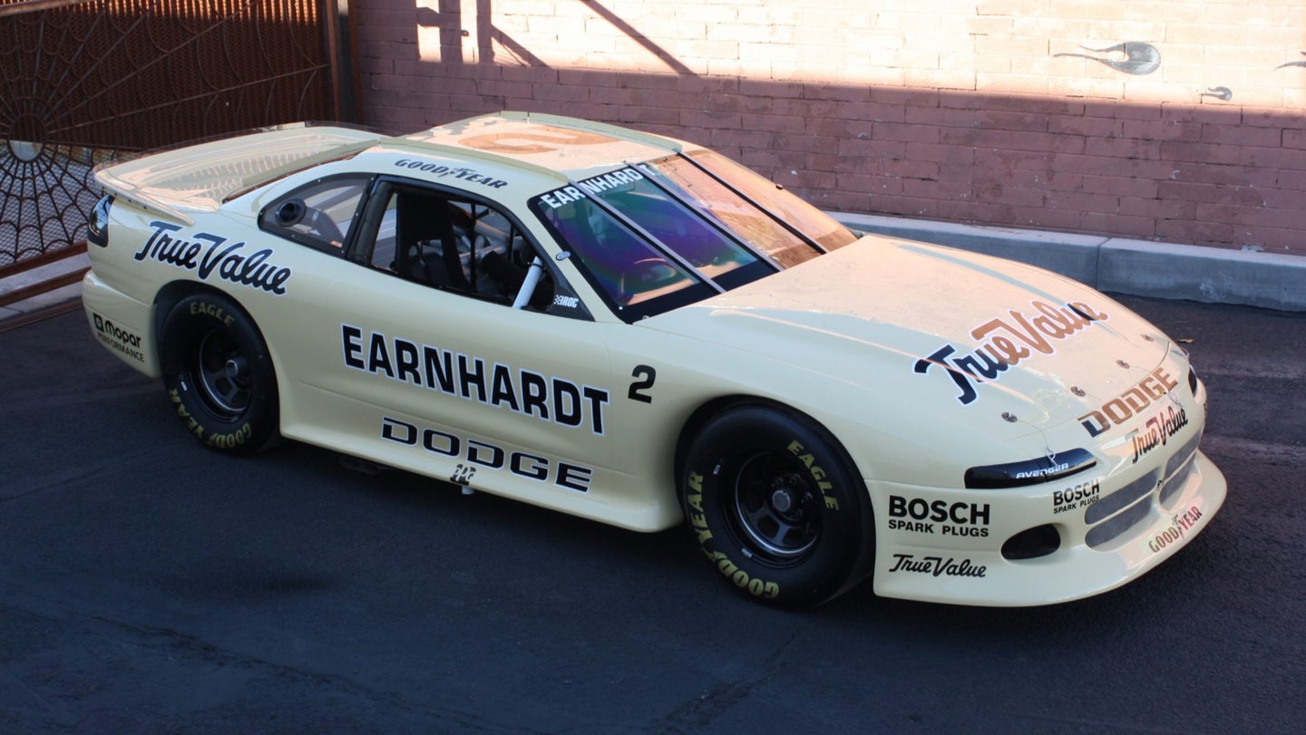 Celebrate the Return of NASCAR by Impulse-Buying Dale Earnhardt’s IROC Dodge Avenger