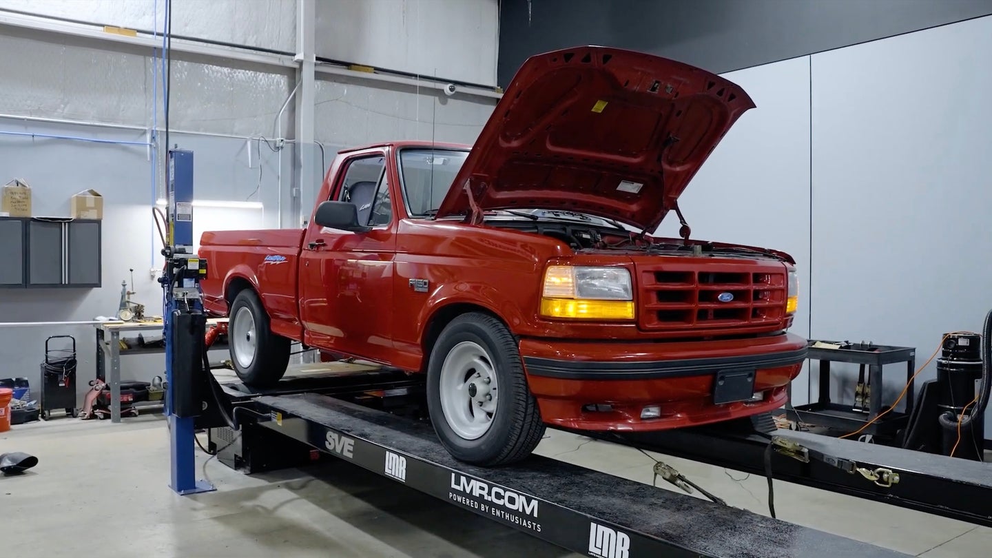Here’s How a Stock 1995 Ford Lightning With 151,000 Miles Holds Up on the Dyno