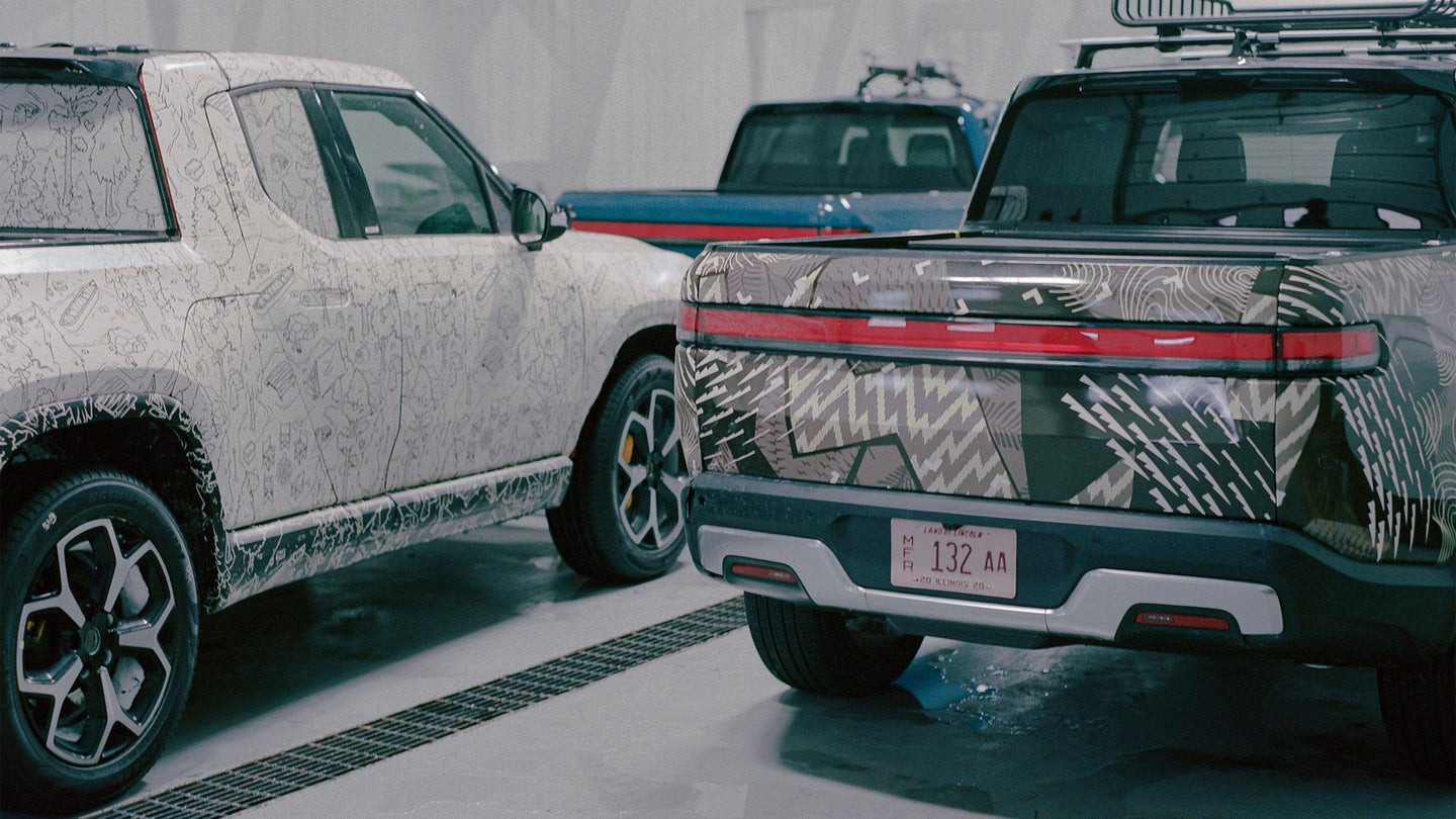 Rivian Built an Extended Cab R1T Pickup Without Telling Anyone