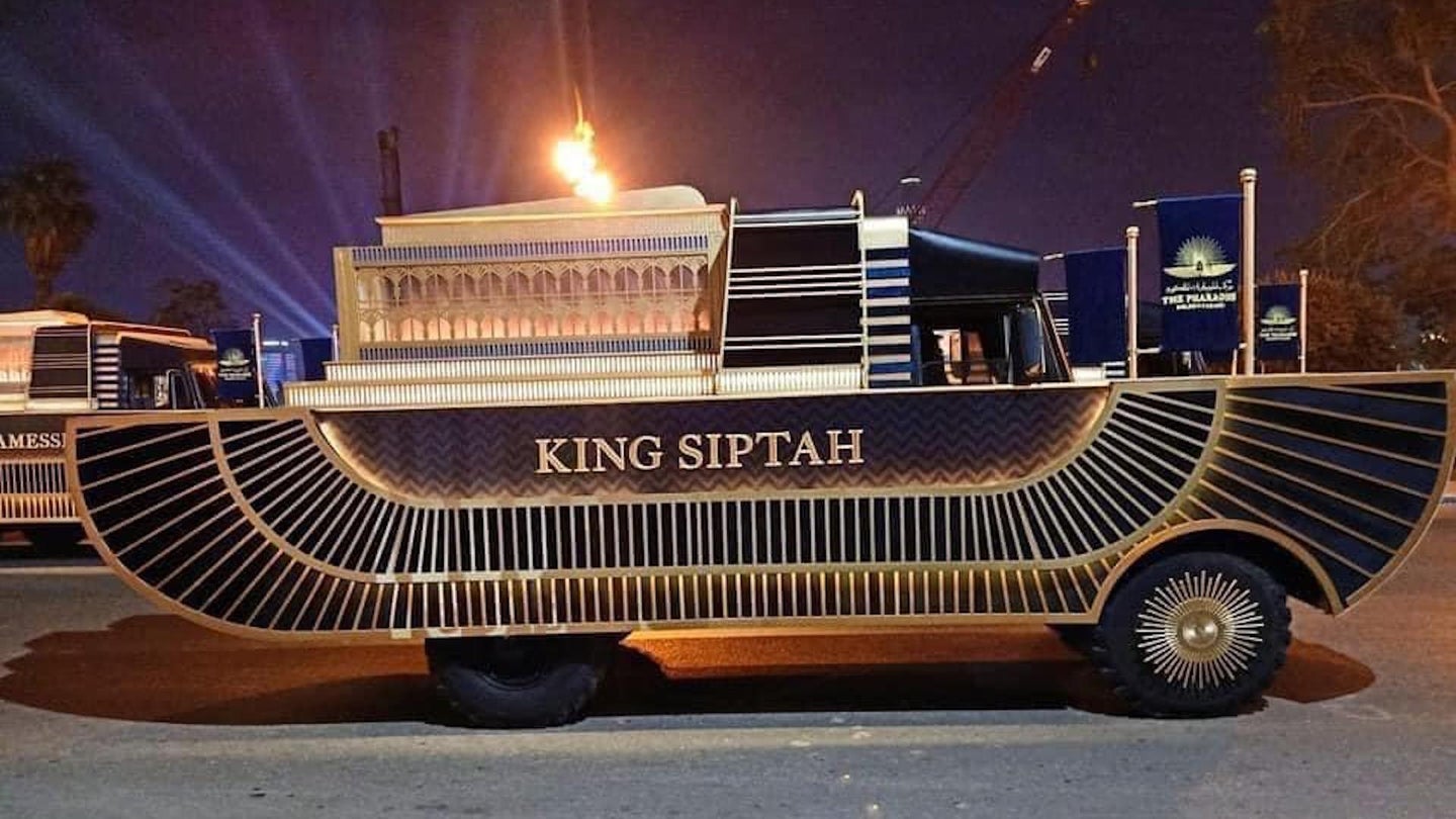 These Decadent Mummy-Mobiles Will Parade Egypt’s Pharaohs and Queens This Weekend