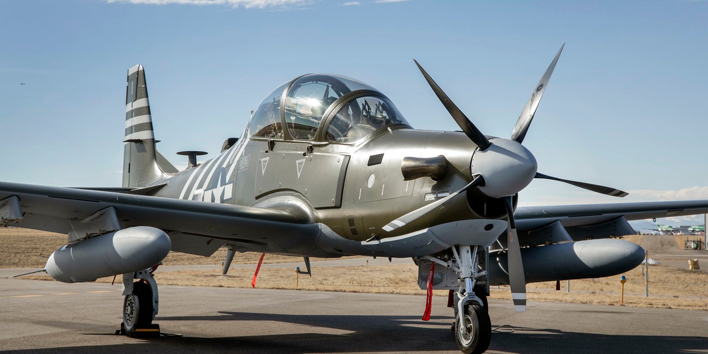 Special Operations Command&#8217;s New A-29 Super Tucano Pays Tribute To World War II Air Commandos