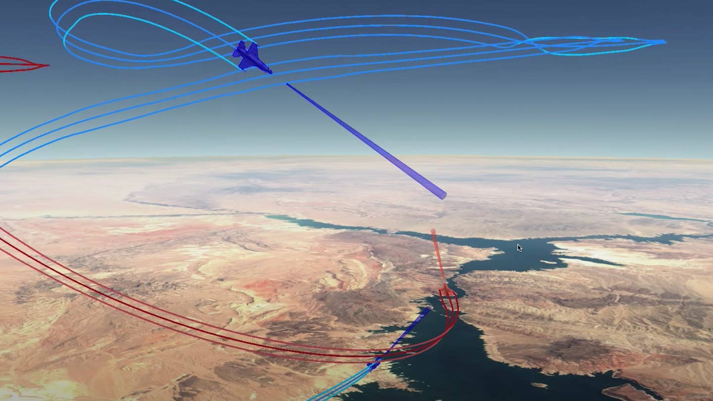 AI-Controlled F-16s Are Now Working As A Team In DARPA&#8217;s Virtual Dogfights