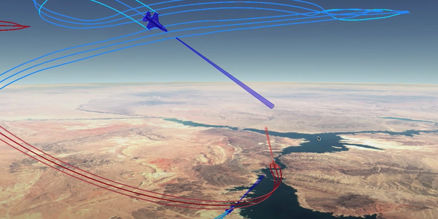 AI-Controlled F-16s Are Now Working As A Team In DARPA&#8217;s Virtual Dogfights