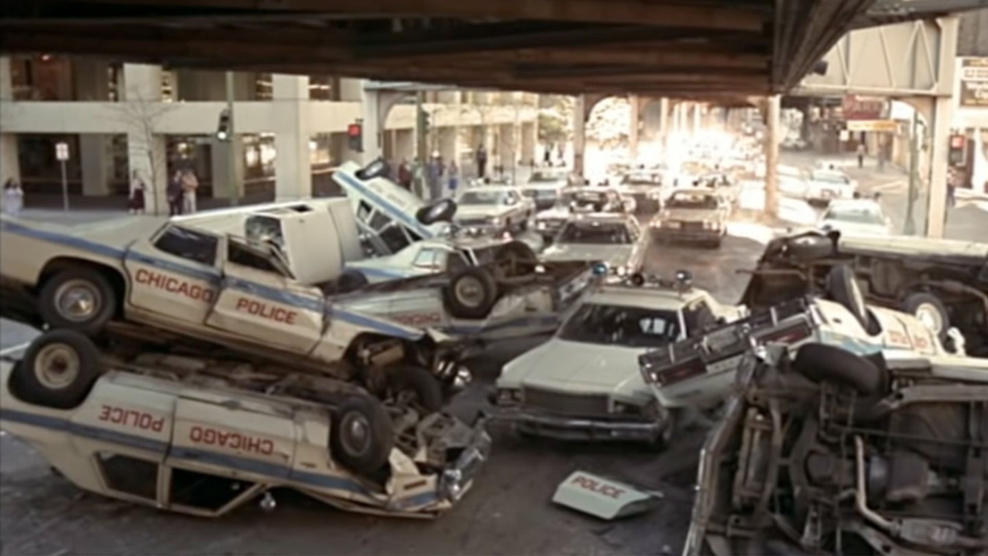 Illinois State Police Wreck Four Patrol Cars in Blues Brothers-Style Chase of Teen Carjackers
