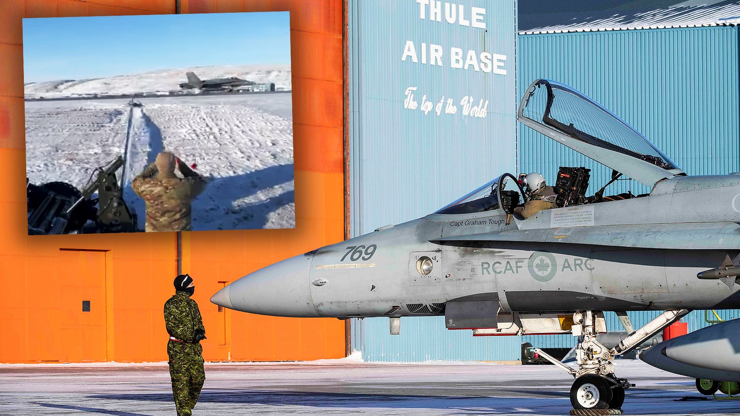 NORAD Fighters Are Using Arresting Gear For Year-Round Ops At Greenland’s Thule Air Base