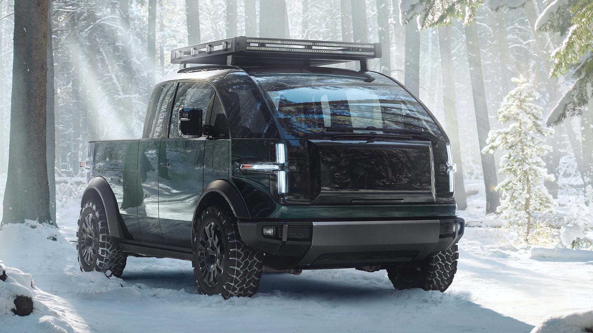 The 600HP Canoo Electric Truck Is a OneSizeFitsAll Rig for Adventurers