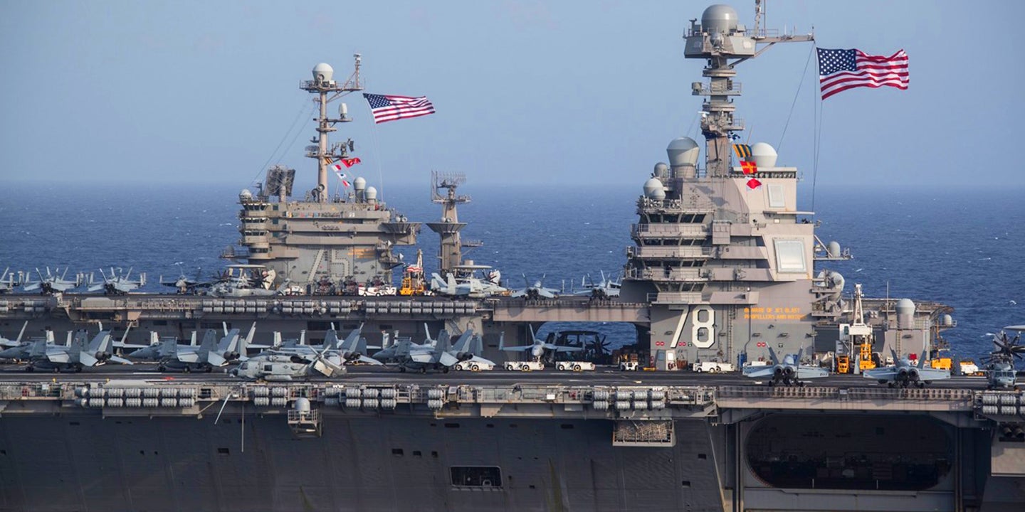 The Pentagon Is Once Again Considering Early Retirement For One Of Its Aircraft Carriers