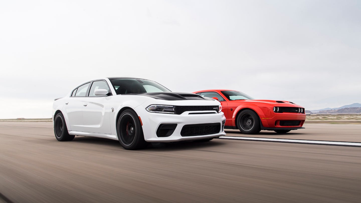 New Dodge Challenger and Charger Software Limits Cars to 3 HP Because People Keep Stealing Them