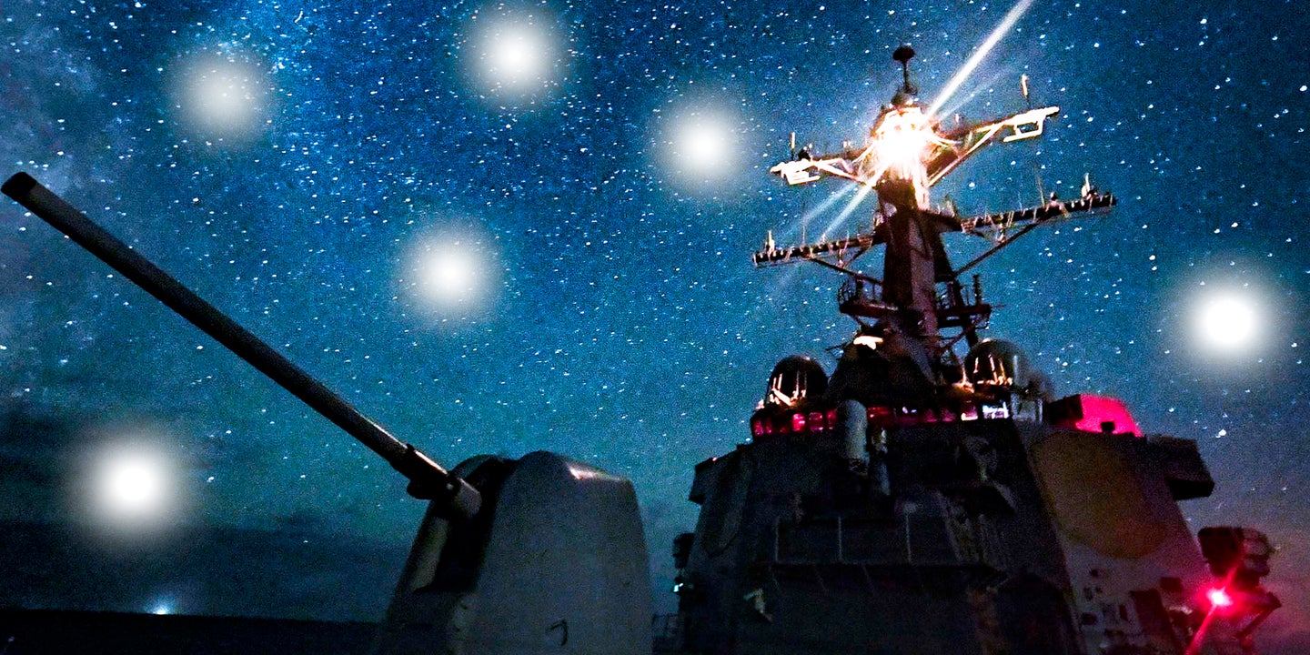 Multiple Destroyers Were Swarmed By Mysterious ‘Drones’ Off California Over Numerous Nights