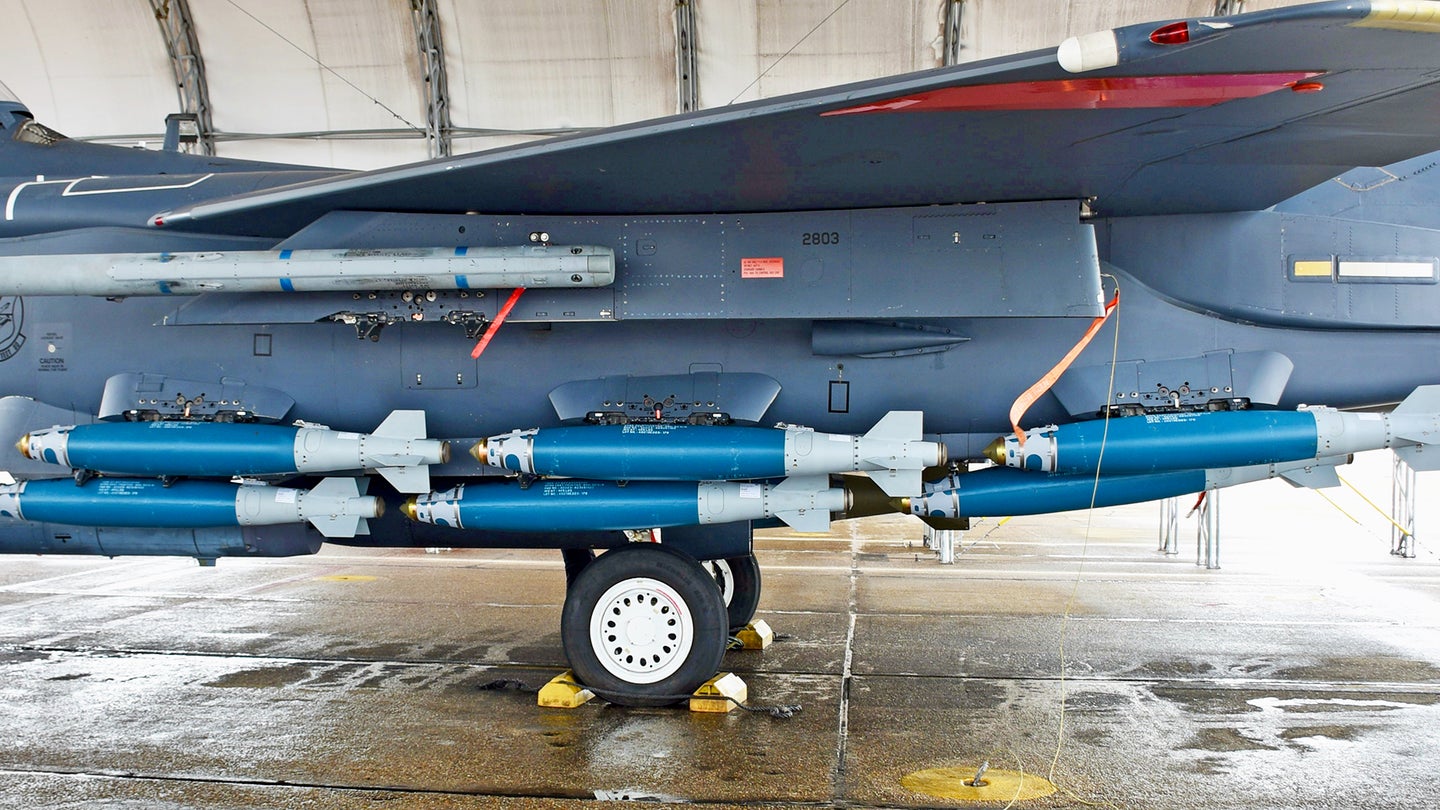 F-15E Strike Eagles May Have Yet Another Role: Smart Bomb Transporter