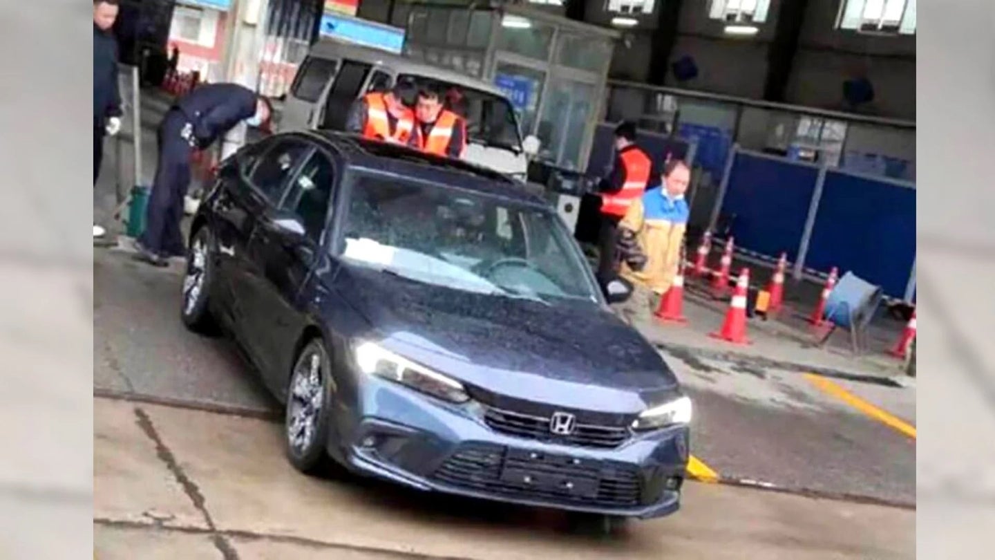 Next-Gen Honda Civic Spotted Without Camo on the Street