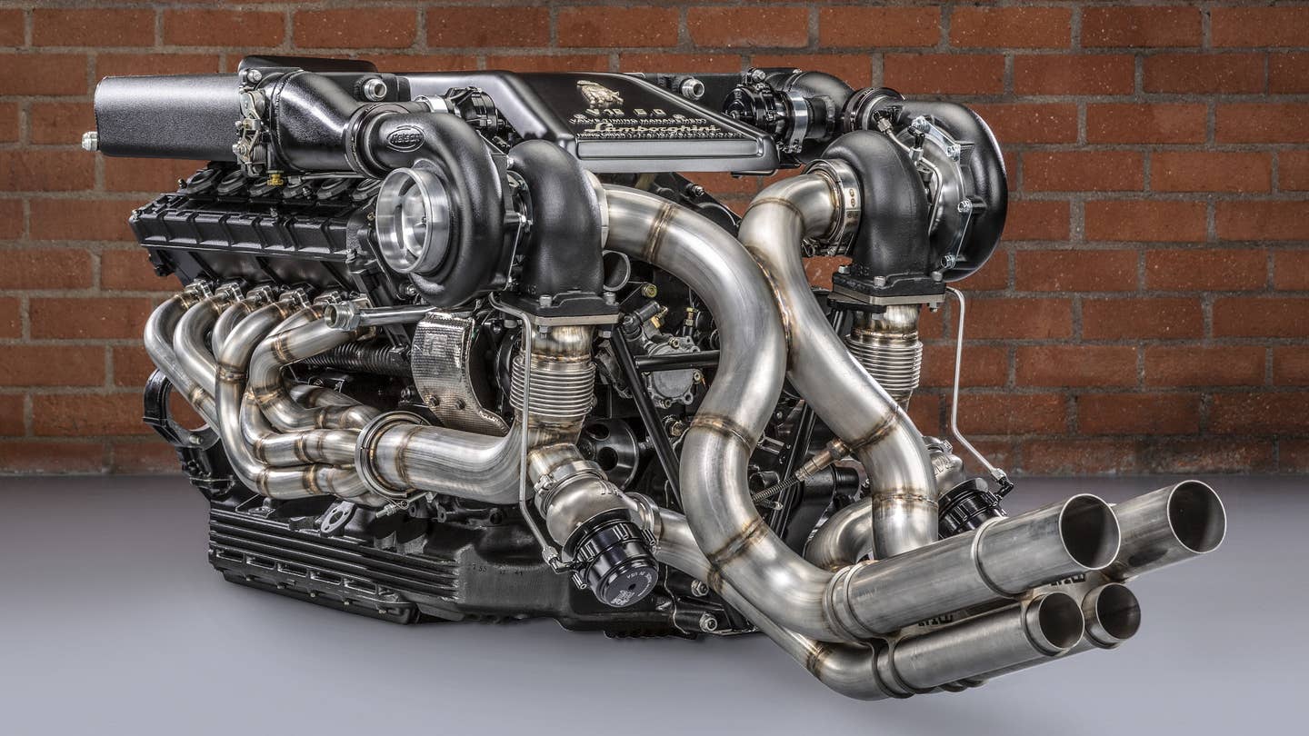 Nelson Racing Engines' Twin-Turbo Lamborghini V12 Is a Beautiful